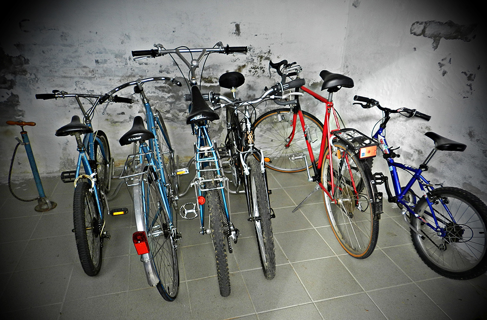Fahrradgarage im Ferienhaus